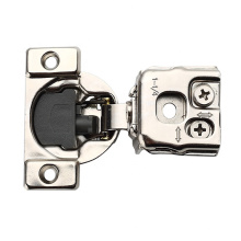 American Type 1'' Overlay Soft-Close Face Frame Hinges with Built-in Damper, Nickel Finish Cabinet Hinge  9718